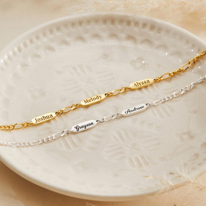 Personalized Name Bracelet for Grandma